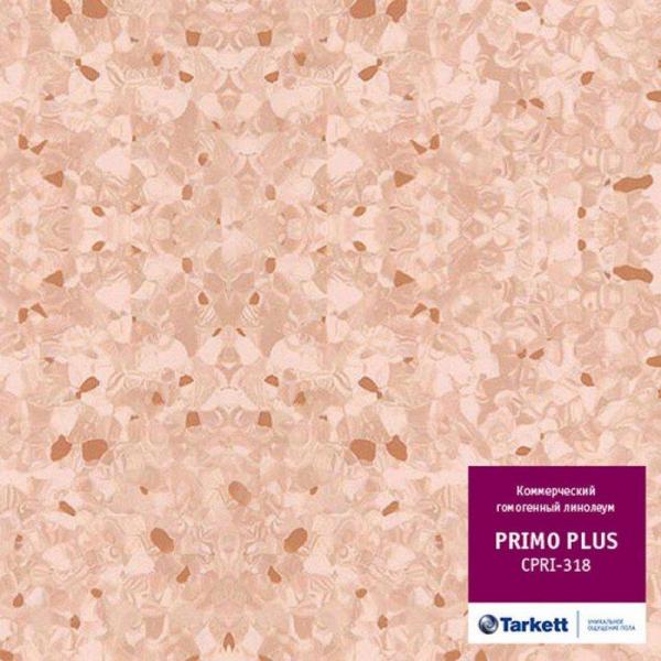 Купить  Коммерческий линолеум Tarkett Primo Plus (318, Розовый, 2 м), фото - КонтрактПол - 40