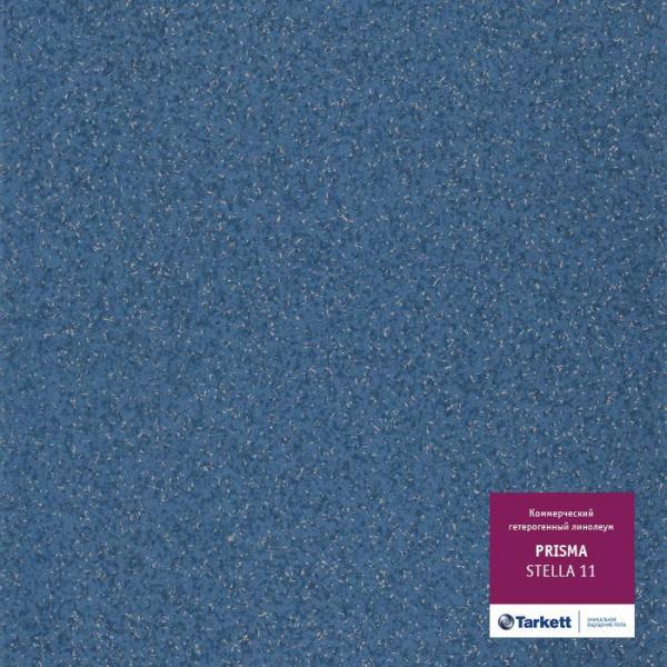 Купить  Коммерческий линолеум Tarkett Prisma (STELLA11, Синий, 2 м), фото - КонтрактПол - 34