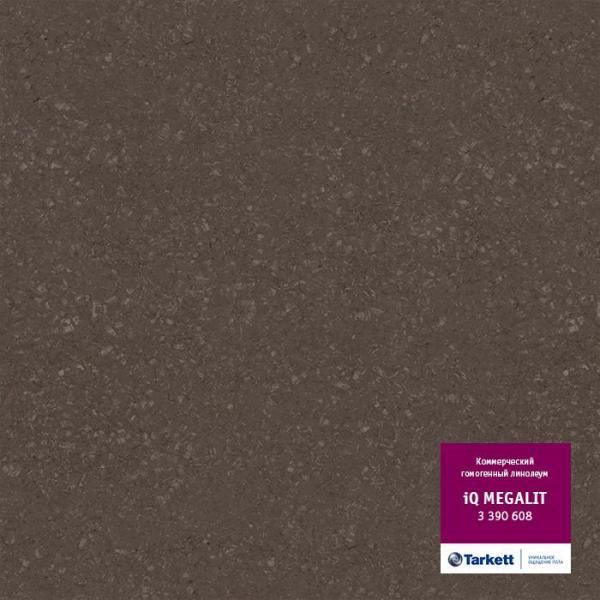 Купить  Линолеум Tarkett IQ Megalit (3390608, Темно-коричневый), фото - КонтрактПол - 51